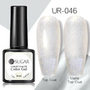 UR SUGAR - Esmalte de uñas en gel semipermanente rosa nude con purpurina, color sólido, 7,5 ml, para manicura semipermanente UV LED