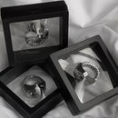 2024 Luxury Vintage Punk Quartz Watch Ring Couple Women Men Hip Hop Cool Elastic Stretchy Watch Finger Rings Jewelry Gifts