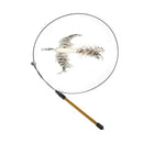 Simulation Bird Interactive Funny Cat Stick Toy Furry Feather Bird With Bell Sucker Cat Stick Toy Kitten Playing Pet Accessories