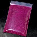 Polvo de purpurina holográfica plateada para uñas, 24 colores, brillante, 0,2 mm, para manicura DIY, 50 g/bolsa