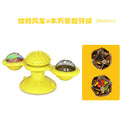 Cat Toy Self-Hi Relieving Stuffy Pet Turntable Cat Teaser Tumbler Windmill Supplies Kitty Toy Cat Toy