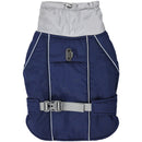 Reflective Dog Clothes Jacket Waterproof Pet Coat Winter Warm Outdoor Dog Jackets With Velvet Medium Large Dogs Walking Clothing