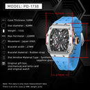 2023 PAGANI DESIGN New 42MM Men's Quartz Watch Luxury Sapphire Glass 5ATM Waterproof Stainless Steel Watch for Men reloj hombre