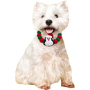 20pcs Christmas Cute Ball Collars Small Dog Bow Ties Neckties Dog Supplies Grooming Accessories for Small Middle Large Dog
