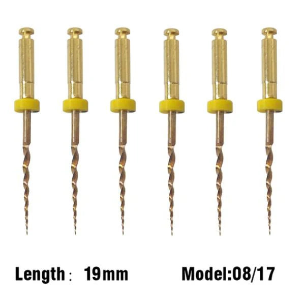 Dental 6Pcs/Box COXO SOCO PROFiles Nickel Titanium Heat Activation Root Canal File Endodontic Rotary Files Dental Materials