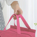 A~N Letter Printed Nylon Lunch Bag With Zipper Waterproof Insulation Bag Ice Bag Suitable For Men & Women's Work Picnic Travel