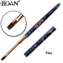 1pcs Marbled Nail Brush Gel Brush For Manicure Acrylic UV Gel Extension Pen Nail Polish Painting Drawing Brush Liner Nail Brush