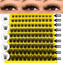 Cluster Lashes Mixed Tray Individual Eyelashes 3D Volume Eye Lashes Soft Natural Lashes Makeup Tools
