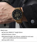 SANDA Men's Electronic Watch Outdoor Sports LED Analog Digital Alarm Clock Chronograph Multifunction Waterproof Men's Wristwatch