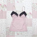 Y2K Bow Chic Sweet Clothing Cute Halter Tops Women Sleeveless Casual Singlet Vintage Tide Daily Slim Classic Aesthetic Camisole