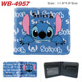 Miniso Cartoon Stitch Wallet Short Purse with Coin Pocket