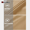 MAGCOMSEN Summer Men's Shorts Quick-drying Lightweight with 7 Pockets Waterproof 3/4 Shorts for Fishing Hiking