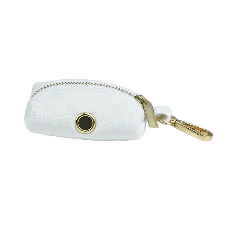 White Velvet Dog Collar And Leash Set For Small Medium Large Dogs Custom Engraved Nameplate Pet Supplies Dog Leash Velvet 38