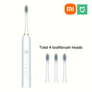 Xiaomi Electric Ultrasonic Toothbrush Six Speed Mode Home Soft Hair USB Charging Waterproof Adult Tooth Automatic Couple Set