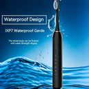 1 set of ultrasonic series electric toothbrushes -2 brush heads and battery ultrasonic toothbrushes