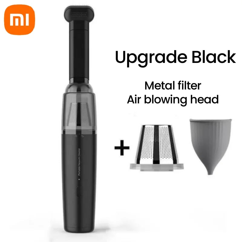 Xiaomi Electric Vacuum Cleaner Car Household Dual Use Portable High Power Handheld Wireless Powerful Dust Remover Deep Cleaning