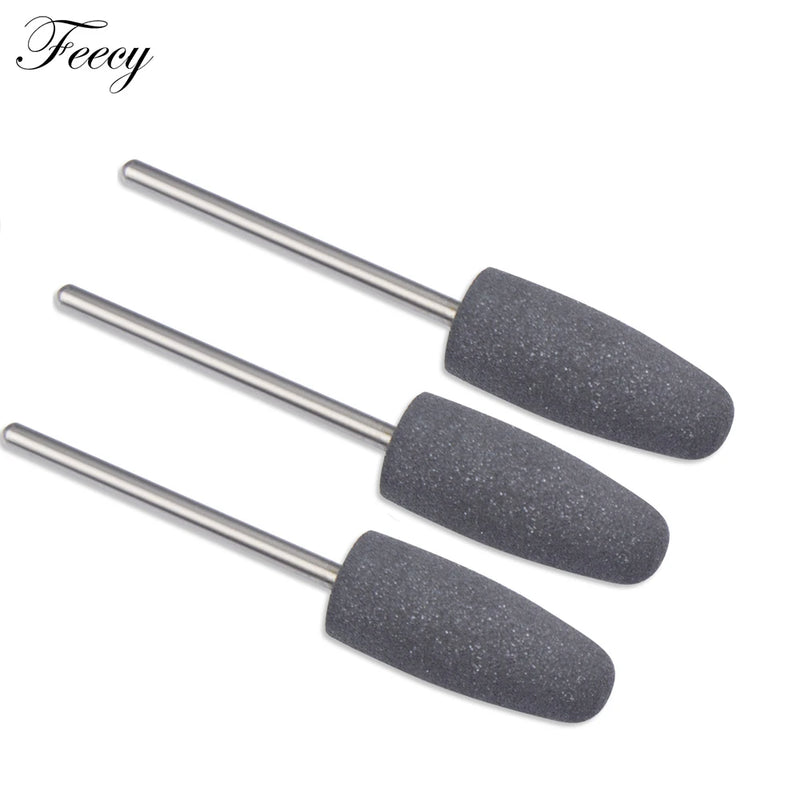 Rubber Silicone Milling Cutter for Manicure Stones Nail Drill Bit Machine Manicure Accessories Nail Buffer Polisher Grinder Tool