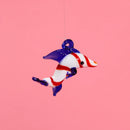 Floating Glass Tropical Fish Mini Figurine Pendant Aquarium Decoration Accessories Japanese Style Sea Animal Tiny Statue Fish