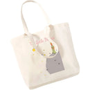 Cartoon Earth Space Little Prince Shopping Bag Women Pattern Handbag Casual Large Top-handle Bags for Women