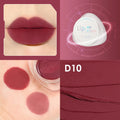 FOCALLURE 12 Colors Lip Cream Smooth Matte Lipstick Waterproof Long Lasting Moist Lip Cheek Dual-Use Women Beauty Cosmetic