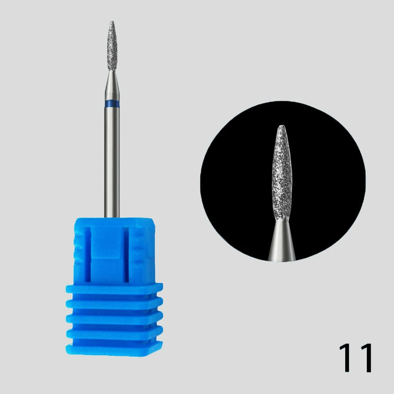 Nail Drill Bits Main Manicure Head To Nails Ceramic Cutter Nail Accessories Equipment Nail Bits for Electric Drill