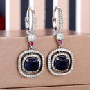 2024 New Bride Engagement Wedding Jewelry Elegant Shiny Mosan Diamond Beautiful Gift Milan Girl Fashion Pendant Earrings