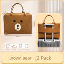 Cartoon Bag Travel Bag Storage Hand Bag Large Capacity Kids Luggage Bag Trolley Case Luggage Bag Felt Bag Lightweight