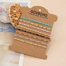 Women Miyuki Seed Beaded Bracelet Boho Jewelry Handmade Gift Rope Chain Charm Bracelets for Teen Girl Friendship Pulsera