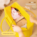 Cartoon Bag Travel Bag Storage Hand Bag Large Capacity Kids Luggage Bag Trolley Case Luggage Bag Felt Bag Lightweight