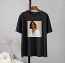 Hirsionsan Aesthetic Figures T Shirts for Women Summer Simple Soft Cotton Basic Tops Female Oversized Korean Short Sleeve Tees