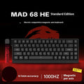 AI MADLIONS Mad60 Mad68 HE Mechanical Keyboard Magnetic Switch Madcatz Mad60he Wired Game Keyboard Rapid Trigger Custom Keyboard