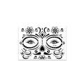 Face Festival Tattoo Costume Party Stickers Halloween Waterproof Temporary Tattoo Stickers Makeup Body Dress Up Decoration