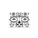 Face Festival Tattoo Costume Party Stickers Halloween Waterproof Temporary Tattoo Stickers Makeup Body Dress Up Decoration