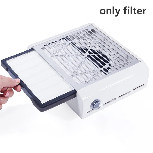1PC Nail Dust Collector Filter Manicure Machine Original Accessories Screen Plate Suction Nail Art Drill Filters