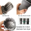 Barbertop Hair Dryer Brush for Salon Whirlwind Neck Cleaning Hairdressing Haircut Shredded Barber Hairbrush Tool