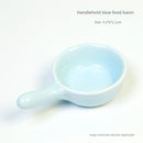 Little Hamster Food Basin Ceramic Rice Bowl Flower and Mouse Djungarian Hamster Special Daily Necessities Cage Toy Set Food Bowl