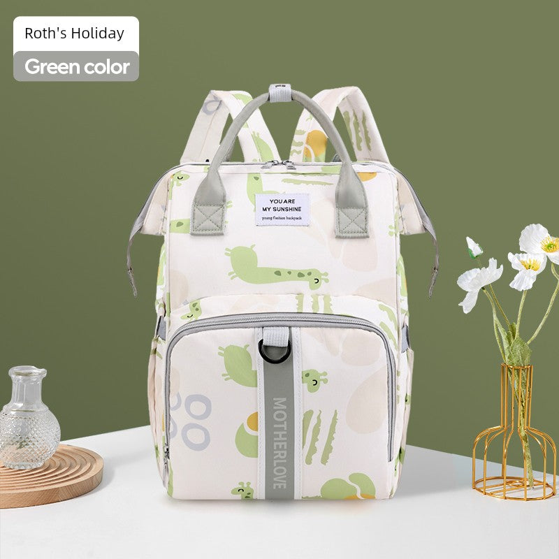 حقيبة مومياء خفيفة الوزن ذات سعة كبيرة للأم والطفل