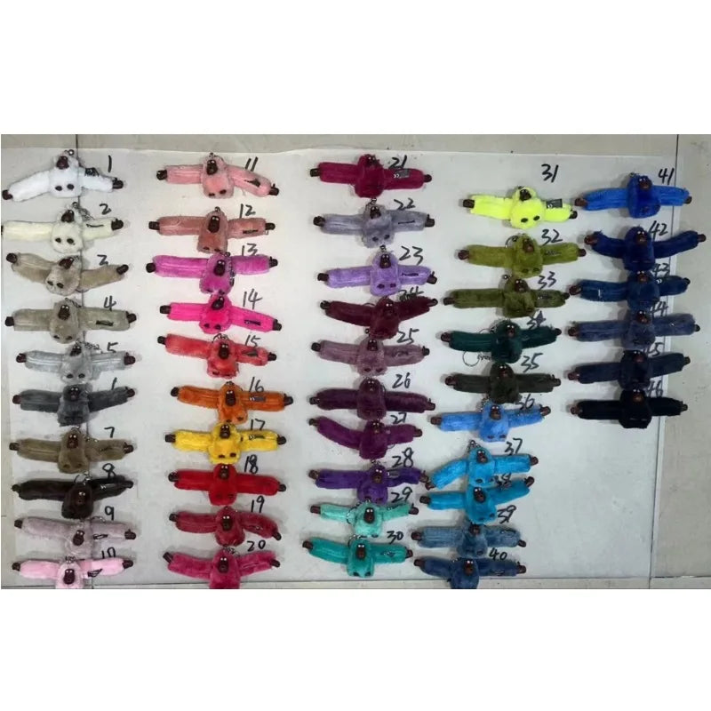 Cute Keychain Monkey Kipling Plush Orangutan Monkey Keychain Men Women Bag Car Trinket Jewelry Wedding Party Doll Gifts