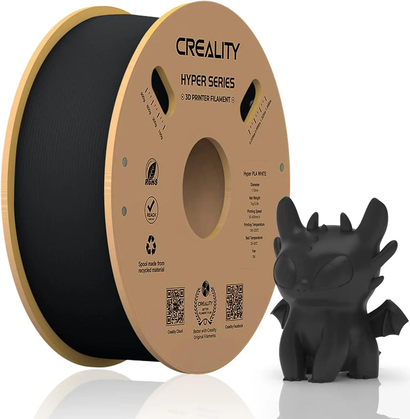 Creality Hyper PLA Filament 1.75mm High Speed PLA 3D Printer Filament PLA High Precision for K1C、K1 Max Ender 3V3 SE 3D Printers