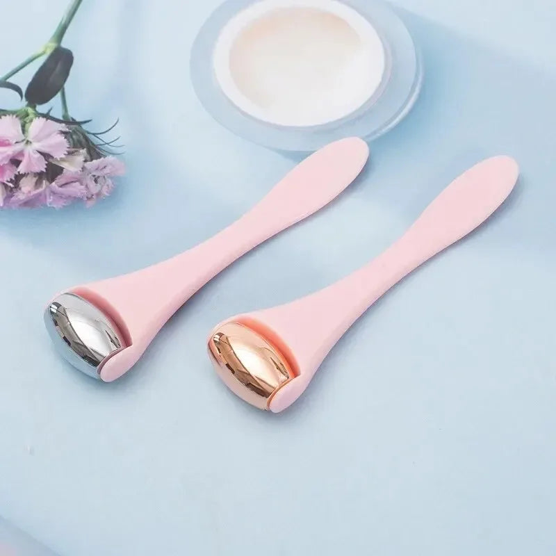 괄사 Skin Care Ice Roller for Stainless Steel Face Roller Skin Care | Face Ice Roller for Face & Eye Puffiness Beauty-health