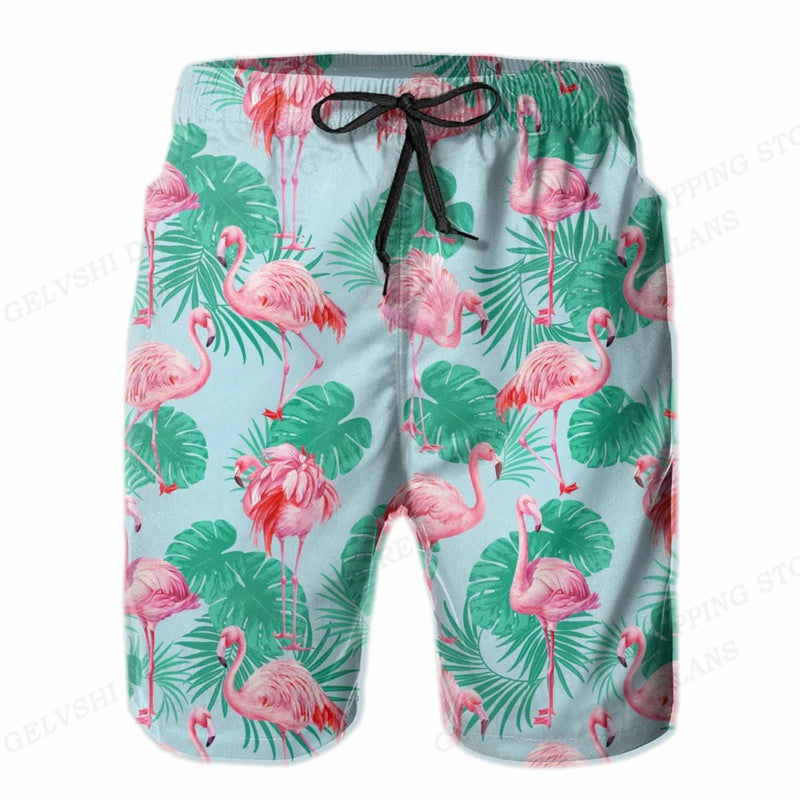 Duck Beach Shorts Kids Summer Swimwear Shorts Breathable Surfing Board Shorts Quick Dry Casual Sportwear Swim Trunks Boy
