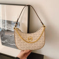 New Fashion Women's Bag Trend Brand Retro Chain Shoulder Crossbody Bag High Quality Versatile Armpit Bag Designer Luxury Handbag
