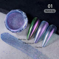 1Jar Aurora Chameleon Snowflake Ultra-Thin Iridescent Nail Sequins Holographic Opal EyeShadow Ice Glitter Nail Chameleon Flakes