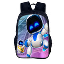 Astro bot student Bookbag Notebook School Backpacks 3D Print Oxford Waterproof Boys/Girls Travel Student Backpacks