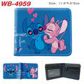 Miniso Cartoon Stitch Wallet Short Purse with Coin Pocket