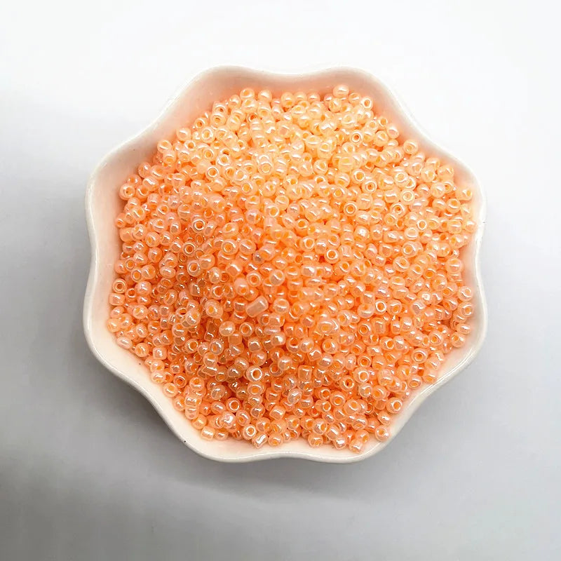 15g/lot 2mm 3mm 4mm Effect of The Cream Charm Czech Glass Seed Beads DIY Bracelet Necklace Beads for Jewelry Making Accessories