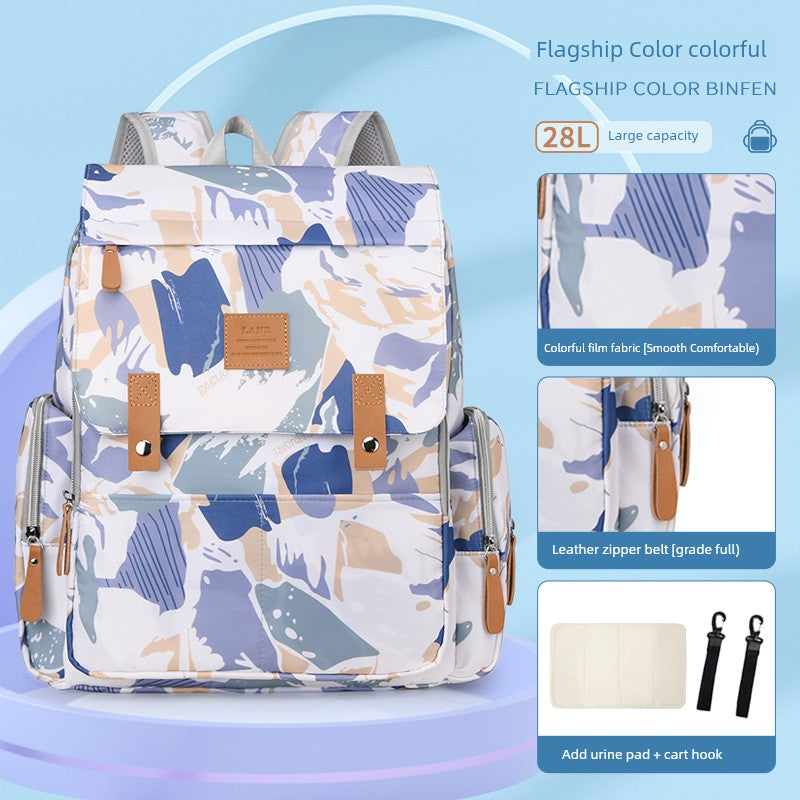 Stylish and Versatile Portable Outing Mummy Bag with Baby