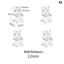 4Pcs/lot Fish Tank Acrylic Clips for 5.5mm~15mm Wall Thickness Aquarium Lid Cover Support Holder Bracket Clamp Stand Supplies