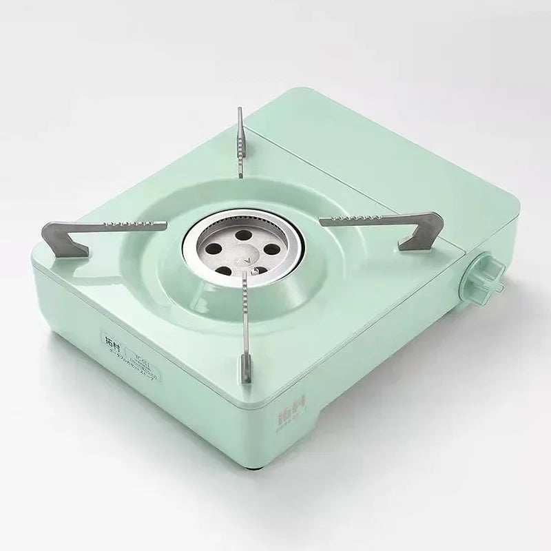 South Korea Portable Gas Stove Household Portable Cass Stove Travel  Windproof Barbecue Stove Hot Pot