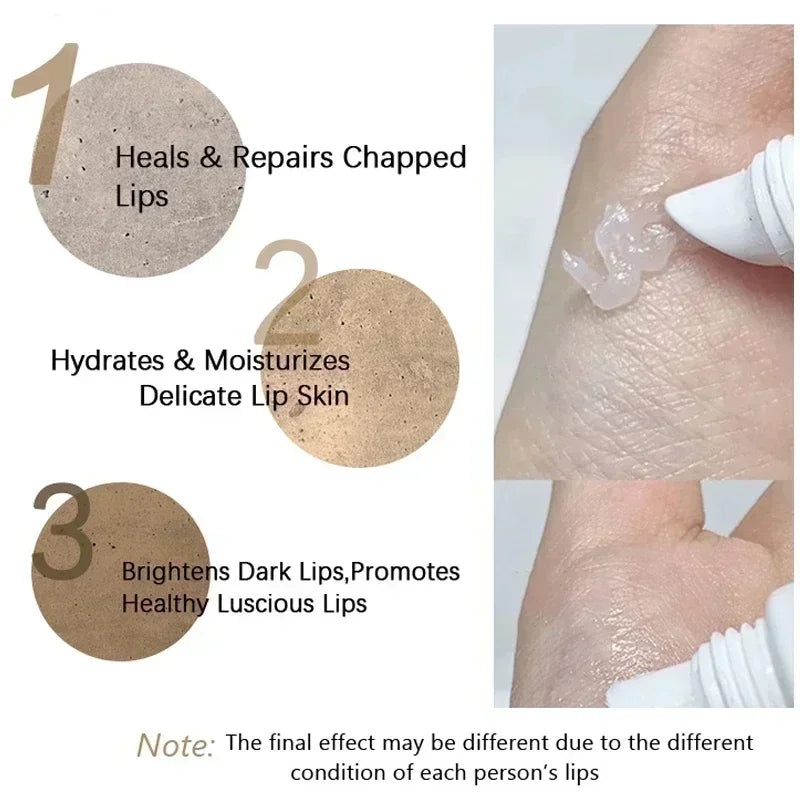 Fast Lightening Lips Serum Bleaching Permanent Pink Mouth Pink Moisturizing Lighten Dark Lip Balm Gloss Lipstick Lip Serum